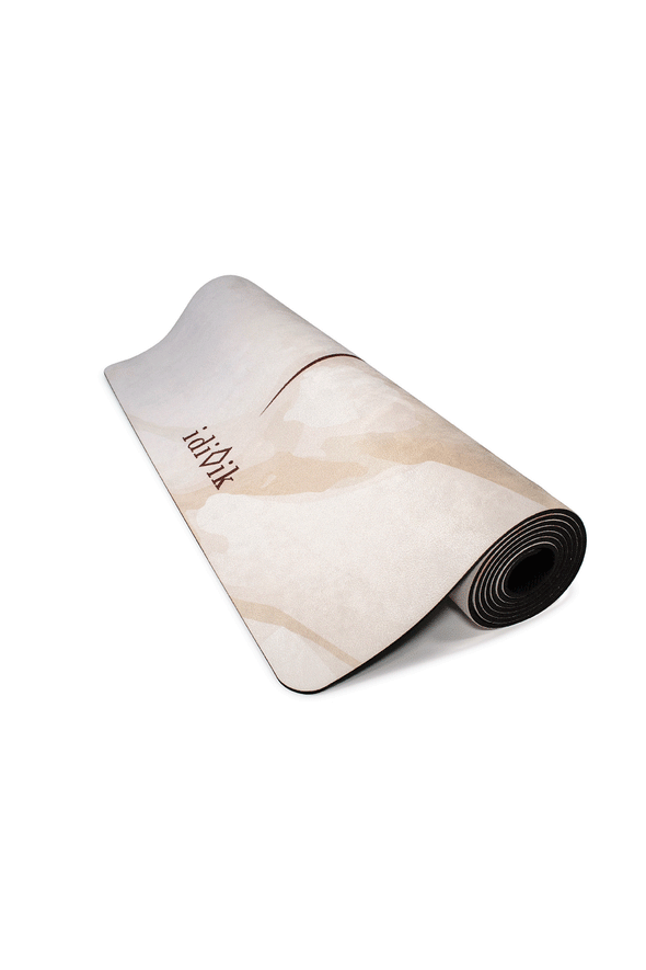 ArtLine Yoga Mat: Esterilla de diseño exclusivo (Mundo) - Idilik Yoga